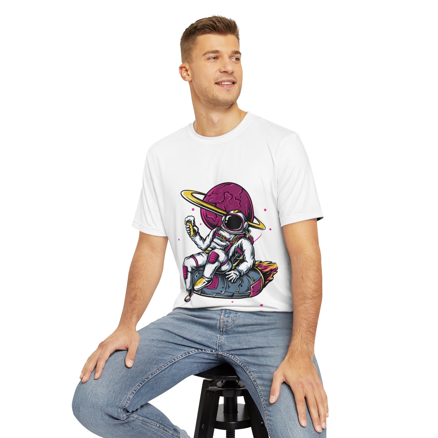 Men's Polyester Tee (AOP)